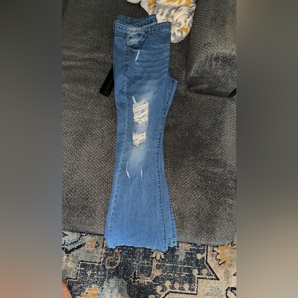 Bell bottom jeans